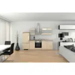 XXXLutz Lauterach - Ihr M&ouml;belhaus bei Bregenz K&uuml;chenblock 270 cm in Sonoma Eiche, Kaschmir