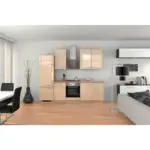 XXXLutz Lauterach - Ihr M&ouml;belhaus bei Bregenz K&uuml;chenblock 270 cm in Sonoma Eiche, Kaschmir