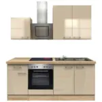 XXXLutz Lauterach - Ihr M&ouml;belhaus bei Bregenz K&uuml;chenblock 210 cm in Sonoma Eiche, Kaschmir