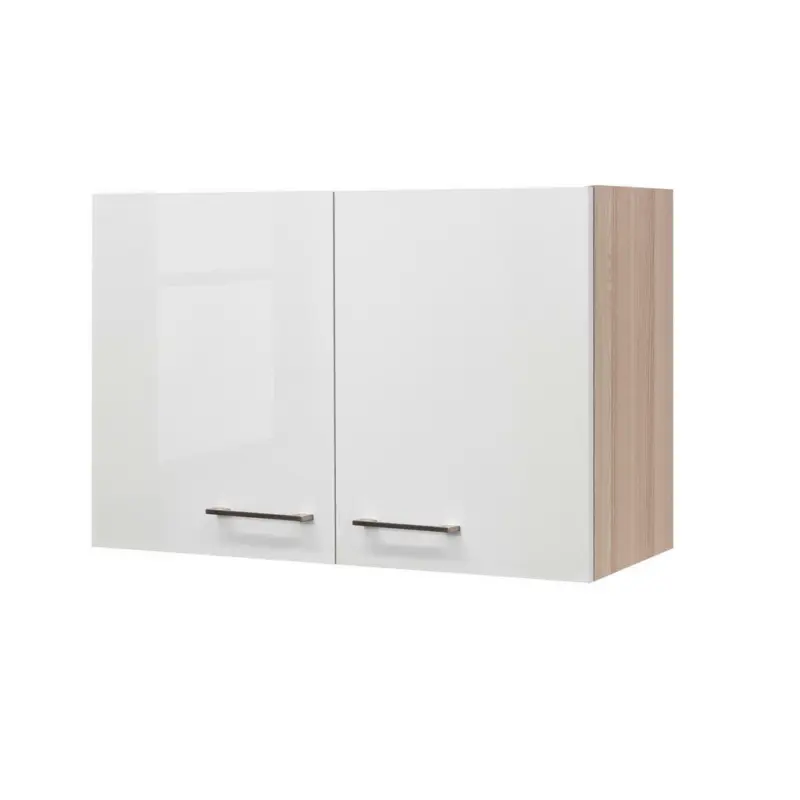 Küchenoberschrank 80/54,8/32 cm in Akaziefarben, Perlmutt