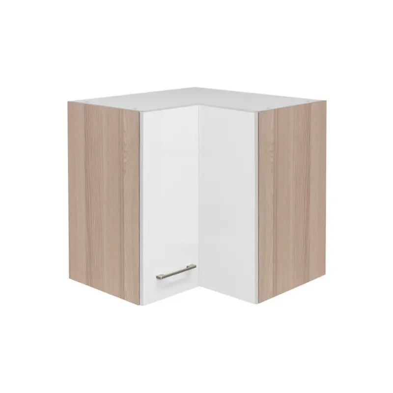 Küchenoberschrank 60-60/54/32 cm in Akaziefarben, Perlmutt