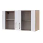 XXXLutz Lauterach - Ihr Möbelhaus bei Bregenz Küchenoberschrank 100/54/32 cm in Akaziefarben, Perlmutt