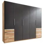 XXXLutz Lauterach - Ihr Möbelhaus bei Bregenz Drehtürenschrank in Graphitfarben, Eichefarben
