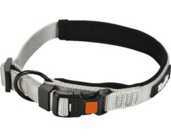 Halsband Karlie Art Sportiv Premium Gr. L 25 mm 45 - 50 cm grau