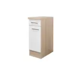 XXXLutz Lauterach - Ihr Möbelhaus bei Bregenz Küchenunterschrank 30/86/60 cm in Akaziefarben, Perlmutt