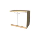 XXXLutz Lauterach - Ihr Möbelhaus bei Bregenz Küchenunterschrank 100/86/60 cm in Akaziefarben, Perlmutt