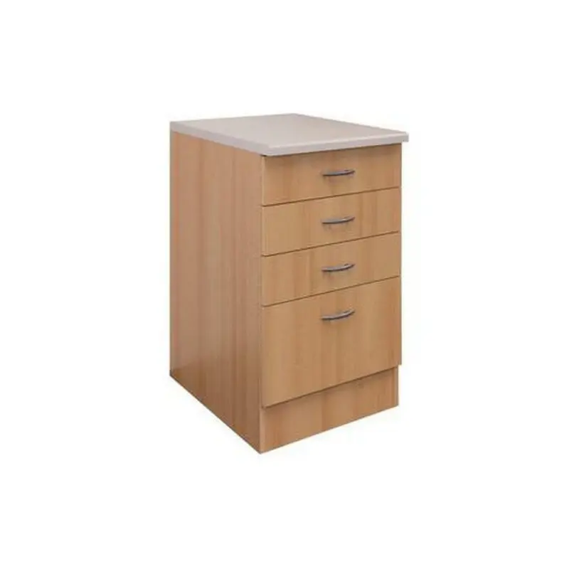 Küchenunterschrank 50/85/60 cm in Buchefarben