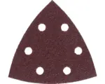 Hornbach Schleifblatt für Deltaschleifer Bosch F460 Best for Wood and Paint, 93x93x93 mm, Korn 180, 6-Loch, 50 Stück