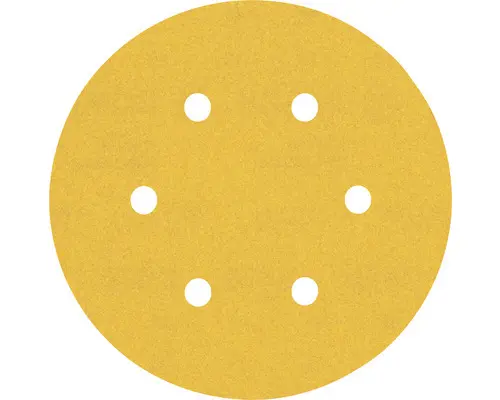 Schleifblatt für Exzenterschleifer Bosch, Ø150 mm, Korn 240, 6-Loch, 50 Stück