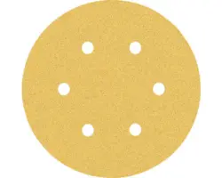 Schleifblatt für Exzenterschleifer Bosch, Ø150 mm, Korn 60, 6-Loch, 50 Stück