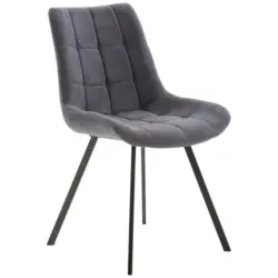 Stuhl in Eisen Mikrofaser