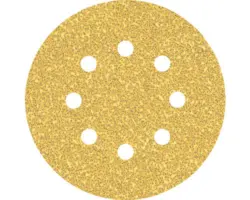 Schleifblatt für Exzenterschleifer Bosch, Ø125 mm, Korn 40, 8-Loch, 50 Stück