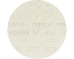 Schleifblatt für Exzenterschleifer Bosch, Ø150 mm, Korn 120, Ungelocht, 50 Stück