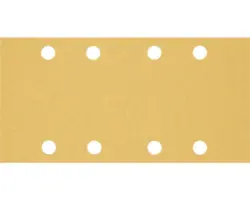 Schleifblatt für Schwingschleifer Bosch, 93x186 mm, Korn 80, 8-Loch, 50 Stück