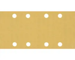 Schleifblatt für Schwingschleifer Bosch, 93x186 mm, Korn 180, 8-Loch, 50 Stück