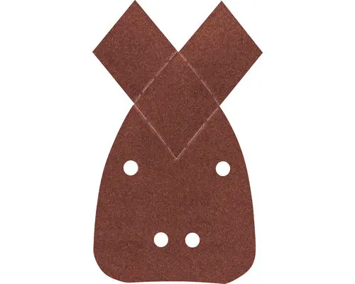 Schleifblatt für Multischleifer Bosch, 95x135 mm, Korn 180, 5 Stück