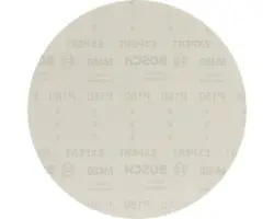 Schleifblatt für Exzenterschleifer Bosch, Ø225 mm, Korn 180, Ungelocht, 25 Stück