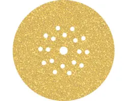 Schleifblatt für Exzenterschleifer Bosch Zubehör = Ø225 mm Korn 40 19 25 Stück