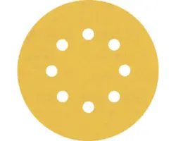 Schleifblatt für Exzenterschleifer Bosch, Ø125 mm, Korn 240, 8-Loch, 50 Stück