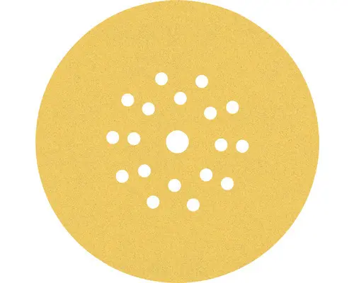 Schleifblatt für Exzenterschleifer Bosch Zubehör = Ø225 mm Korn 120 19 25 Stück