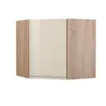 XXXLutz Lauterach - Ihr Möbelhaus bei Bregenz Eckoberschrank 60/57/60 cm in Creme, Sonoma Eiche