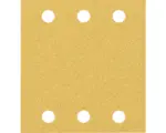 Hornbach Schleifblatt für Schwingschleifer Bosch, 115x107 mm, Korn 80, 6-Loch, 50 Stück