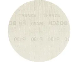 Schleifblatt für Exzenterschleifer Bosch, Ø125 mm, Korn 180, Ungelocht, 50 Stück