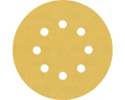 Schleifblatt für Exzenterschleifer Bosch, Ø125 mm, Korn 180, 8-Loch, 50 Stück