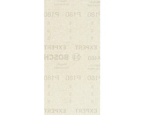 Schleifblatt für Schwingschleifer Bosch, 93x186 mm, Korn 180, Ungelocht, 50 Stück