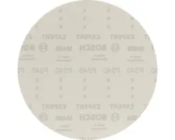 Schleifblatt für Exzenterschleifer Bosch, Ø225 mm, Korn 240, Ungelocht, 25 Stück