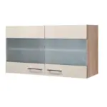 XXXLutz Lauterach - Ihr Möbelhaus bei Bregenz Küchenoberschrank 100/54,8/32 cm in Beige, Sonoma Eiche, Kaschmir