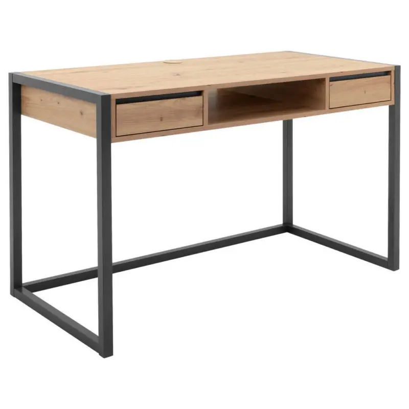 Schreibtisch 120/60/75 cm in Eichefarben