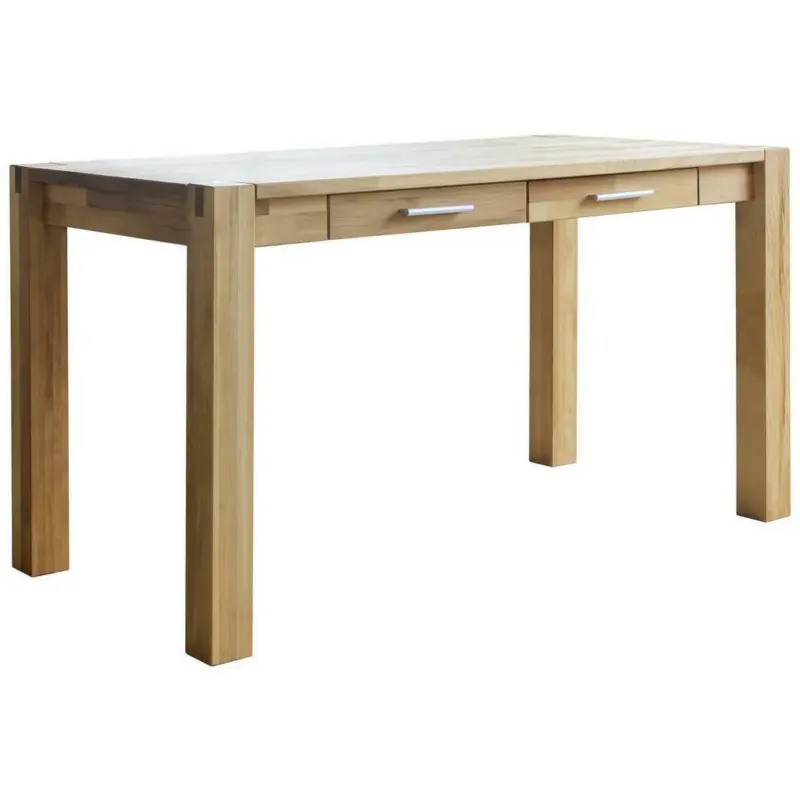 Schreibtisch 140/70/76 cm in Buchefarben