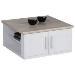 Couchtisch in Holzwerkstoff 80/80/40 cm