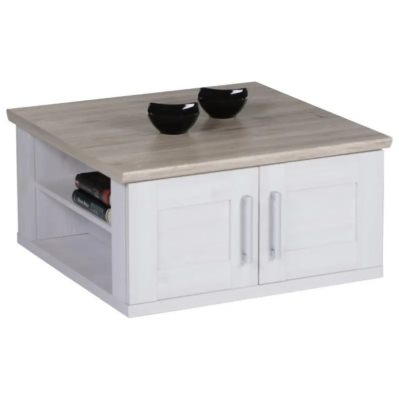 Couchtisch in Holzwerkstoff 80/80/40 cm