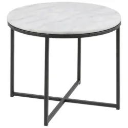Beistelltisch in Stein 55/55/46 cm