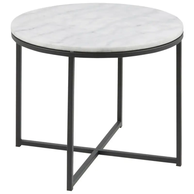 Beistelltisch in Stein 55/55/46 cm