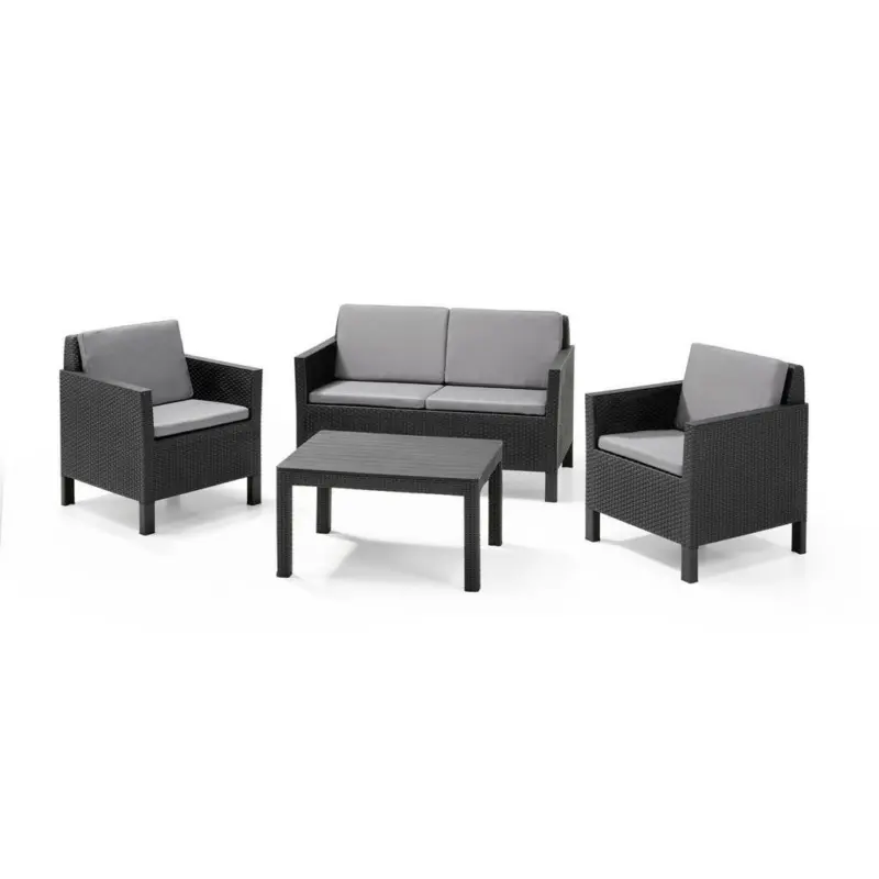 Loungegarnitur 12-teilig