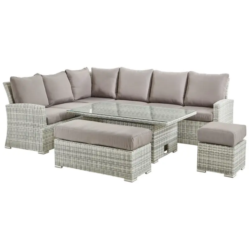 Dining-Loungeset 21-teilig 177/192,5 cm