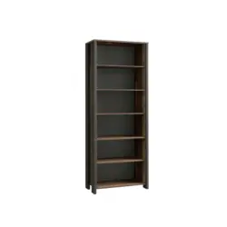 Regal 86/220,1/42 cm Braun, Dunkelgrau