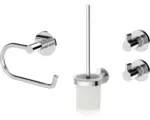 Hornbach Bad-Set Lenz Vida 4-teilig chrom