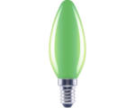 Hornbach FLAIR LED Kerzenlampe C35 E14/2W grün