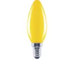 Hornbach FLAIR LED Kerzenlampe C35 E14/2W gelb