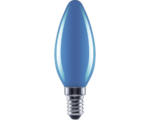 Hornbach FLAIR LED Kerzenlampe C35 E14/2W blau