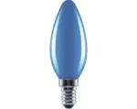 Hornbach FLAIR LED Kerzenlampe C35 E14/2W blau