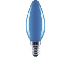 FLAIR LED Kerzenlampe C35 E14/2W blau