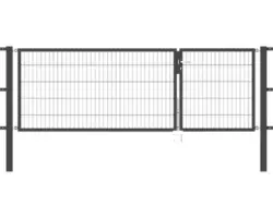 Doppeltor Flexo 298,5 x 100 cm anthrazit