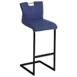 XXXLutz Lauterach - Ihr M&ouml;belhaus bei Bregenz Barhocker in Metall, Textil Blau, Schwarz