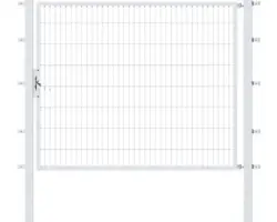 Einzeltor Flexo 201,5 x 160 cm silber