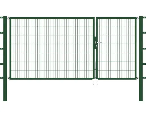 Doppeltor Flexo 298,5 x 140 cm grün